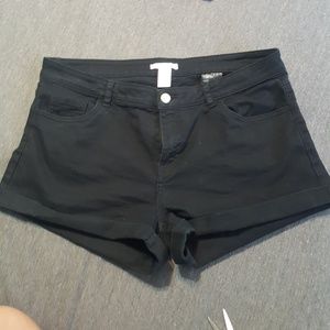 Black H&M jean Shorts